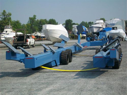 Remorque de manutention lourde - Y-80  - CONOLIFT - de mise à l'eau / pour chantier naval / hydraulique