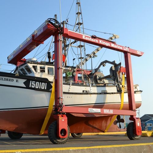 Travel lift contrôlé à distance - MML-60 - CONOLIFT - toutes roues directrices / quatre roues motrices