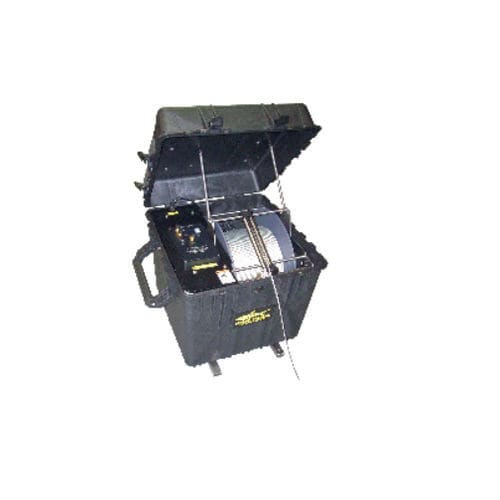 Treuil pour navire - Shark Marine Technologies - pour instrument sous-marin / à moteur électrique