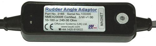 Indicateur d'angle de gouvernail - 3165  - Oceanic Systems - pour bateau / analogique / NMEA 2000®