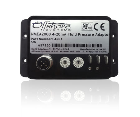 Indicateur de pression - 4601 - Oceanic Systems - pour bateau / analogique / NMEA 2000®