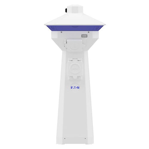 Borne avec éclairage intégré - Hattaras - Eaton - de distribution électrique / pour ponton / à LED