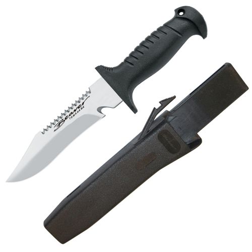 Couteau de plongée - Tomahawk  - Beaver - à lame double tranchant