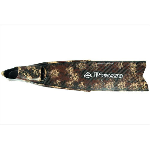 Palme de chasse sous-marine - MASTER  - Picasso SG - en carbone / chaussante / grise