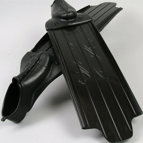 Palme de chasse sous-marine - WAHOO DARK / WAHOO FOG - C 4 - en plastique