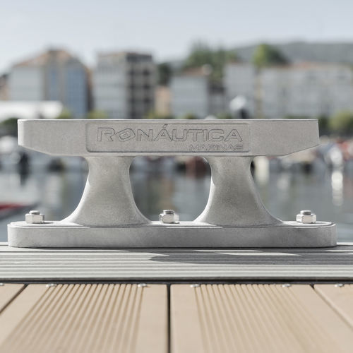 Taquet d'amarrage pour ponton - RO series - Ronáutica Quality Marinas SLU - plat / double / en inox