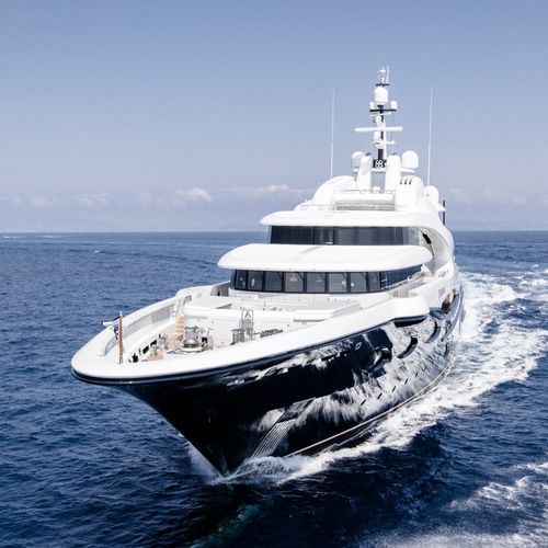 Mega-yacht de croisière - BARBARA - Oceanco - avec timonerie