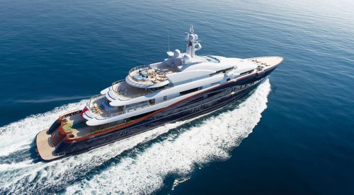 Mega-yacht de croisière - NIRVANA  - Oceanco - avec timonerie / 6 cabines / en acier