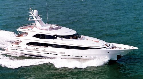 Super-yacht de croisière - IRAVATI - Oceanco - avec timonerie / en acier