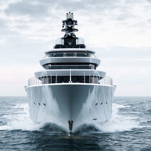Mega-yacht de croisière - DREAMBOAT  - Oceanco - raised pilothouse / avec piscine / avec héliport