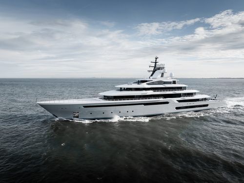 Mega-yacht de croisière - LEVIATHAN - Oceanco - raised pilothouse / électrique / avec piscine