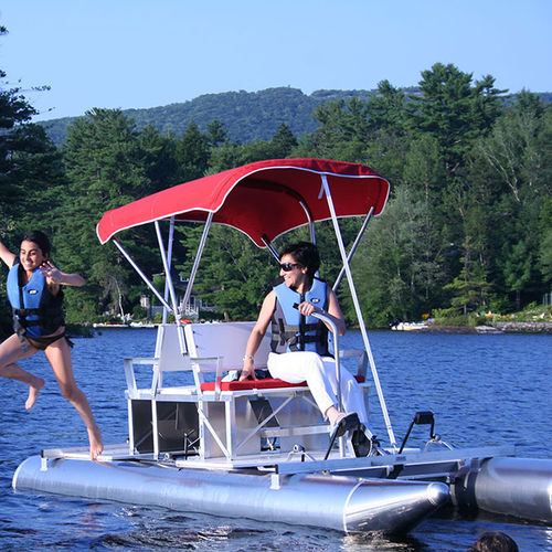 Bateau à pédales 4 places - II - AMERICAN PLEASURE PRODUCTS, INC - en aluminium