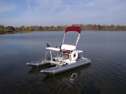 Bateau à pédales biplace - 15 - AMERICAN PLEASURE PRODUCTS, INC - en aluminium