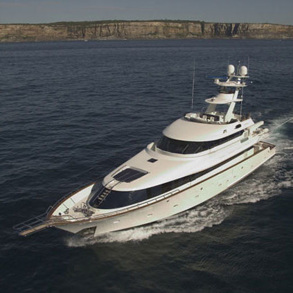 Super-yacht de luxe de pêche sportive - Mea Culpa - McMullen & Wing - raised pilothouse / à fly / en composite