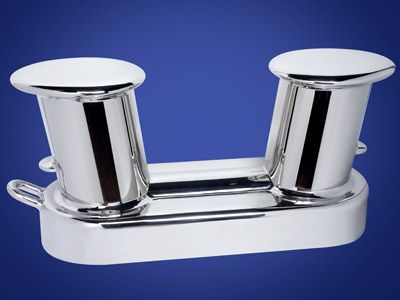 Taquet d'amarrage pour ponton - Aritex - pour bateau / double / en inox