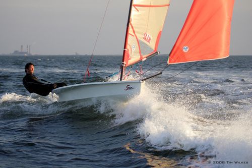 Dériveur solitaire - STEALTH - CL Sailboats - skiff / de régate / cat boat