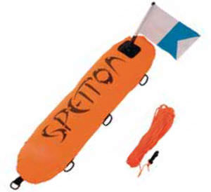 Bouée de signalisation de plongée - TORPEDO NYLON - SPETTON - en PVC