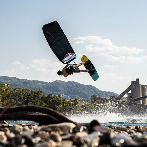 Aile de kitesurf C-shape - AMP V2 - Ozone - de freestyle / de vitesse