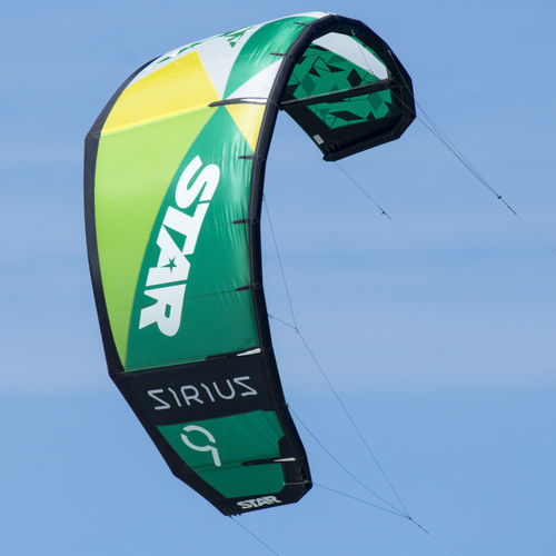 Aile de kitesurf C-shape - Sirius V1 - Star kites - hybride / de freeride / de freestyle