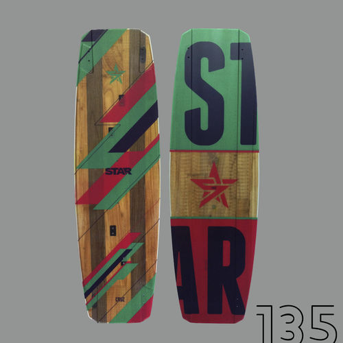 Planche de kitesurf twin-tips - CRUZ V1 - Star kites - de freeride / de freestyle