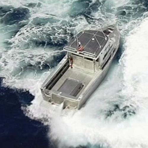 Bateau utilitaire - Commercial 870 - AMF Boat Company - in-bord hydrojet