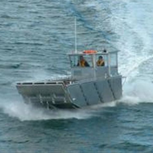 Bateau de débarquement - Kraite 750 - AMF Boat Company - hors-bord / en aluminium