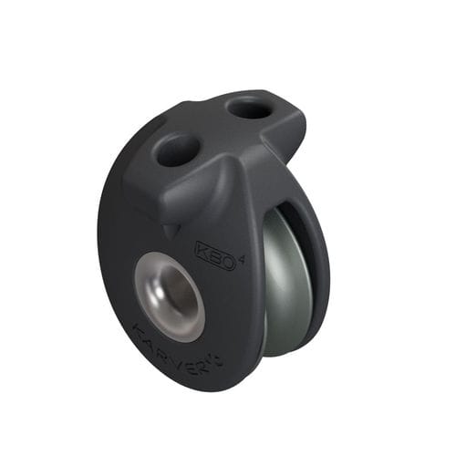 Poulie simple - KBO4 - KARVER SYSTEMS - de renvoi / à fixation textile / à palier lisse