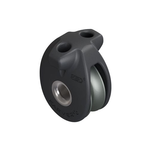 Poulie simple - KBO6 - KARVER SYSTEMS - de renvoi / à fixation textile / à ringot intégré