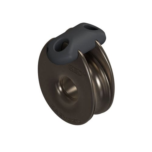 Poulie simple - KBO15 - KARVER SYSTEMS - de renvoi / à fixation textile / à palier lisse