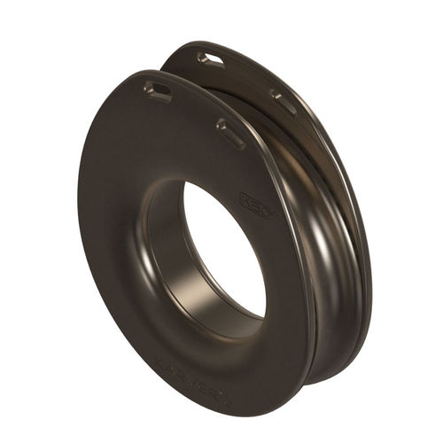 Poulie simple - KBO50 - KARVER SYSTEMS - de renvoi / à fixation textile / à palier lisse