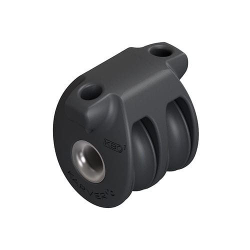 Poulie double - KBO1 - KARVER SYSTEMS - de renvoi / à fixation textile / à roulement à rouleaux
