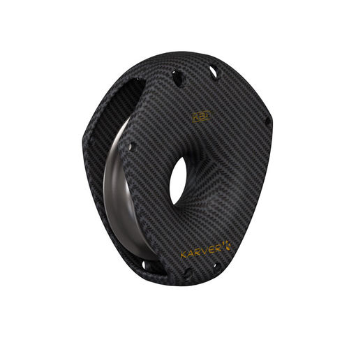 Poulie simple - KBRC65  - KARVER SYSTEMS - haute résistance / à fixation textile / à roulement à rouleaux