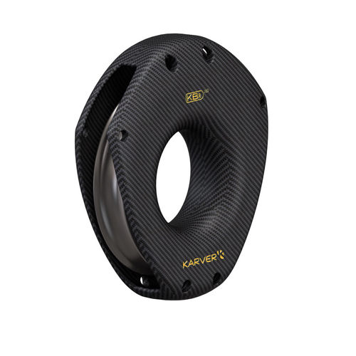 Poulie simple - KBRC160 - KARVER SYSTEMS - haute résistance / à fixation textile / à roulement à rouleaux