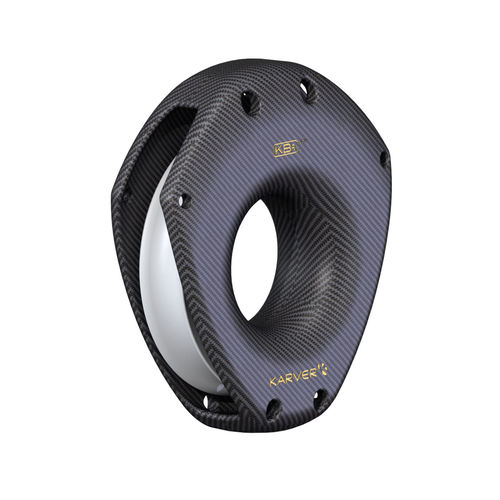 Poulie simple - KBRC250 - KARVER SYSTEMS - haute résistance / à fixation textile / à roulement à rouleaux