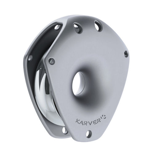 Poulie simple - KBRA50  - KARVER SYSTEMS - haute résistance / à fixation textile / cordage max. : 14 mm