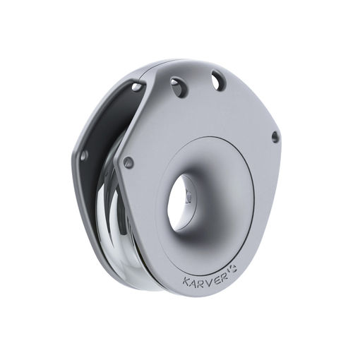 Poulie simple - KBR130  - KARVER SYSTEMS - haute résistance / ouvrante / à fixation textile