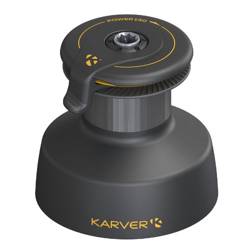 Winch 2 vitesses - KPW130 - KARVER SYSTEMS - 4 vitesses / en aluminium anodisé