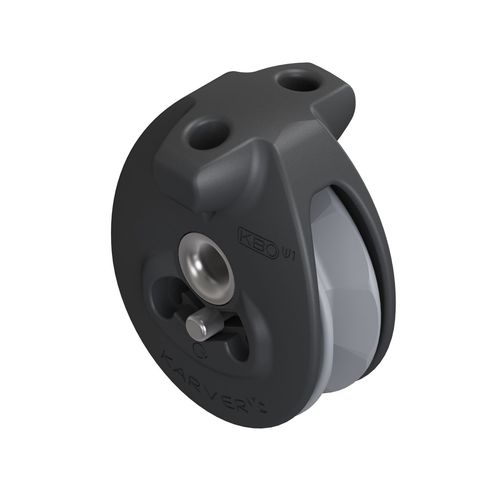 Poulie simple - KBOW - KARVER SYSTEMS - winch / à fixation textile / cordage max. : 10 mm