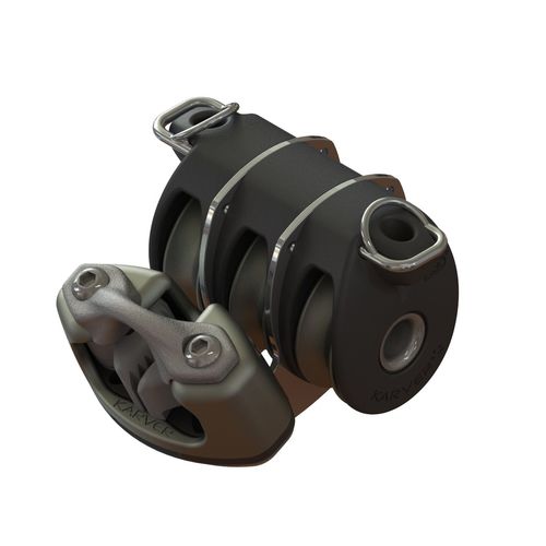 Poulie triple - KBO6J - KARVER SYSTEMS - coinceuse / à taquet / cordage max. : 10 mm
