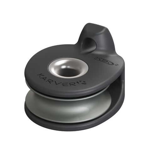 Poulie simple - KBO2FB - KARVER SYSTEMS - de renvoi / plat pont / à chape fixe