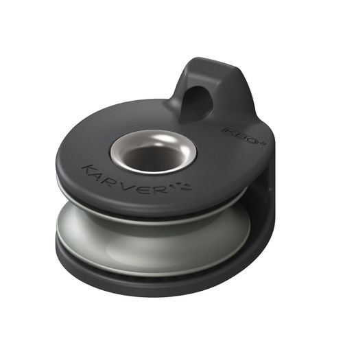 Poulie simple - KBO8FB - KARVER SYSTEMS - de renvoi / plat pont / à chape fixe