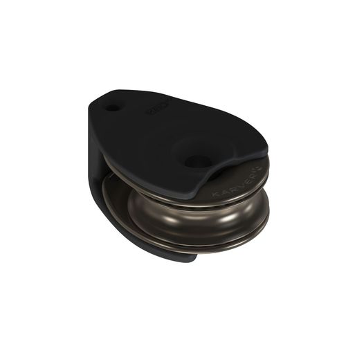 Poulie simple - KBO10FB - KARVER SYSTEMS - de renvoi / plat pont / cordage max. : 12 mm
