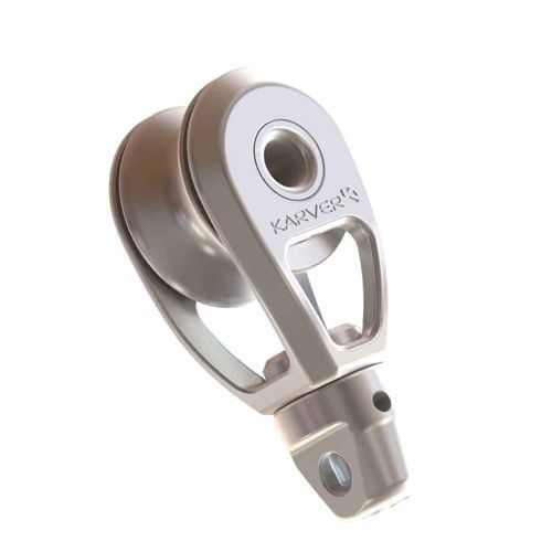 Poulie simple - KBS10 - KARVER SYSTEMS - de renvoi / à manille / pour voilier