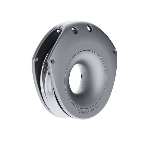 Poulie simple - KBR160 - KARVER SYSTEMS - haute résistance / ouvrante / à fixation textile