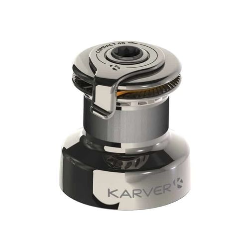 Winch 2 vitesses - KCW45 - KARVER SYSTEMS - en inox / pour voilier de régate / pour sailing-yacht