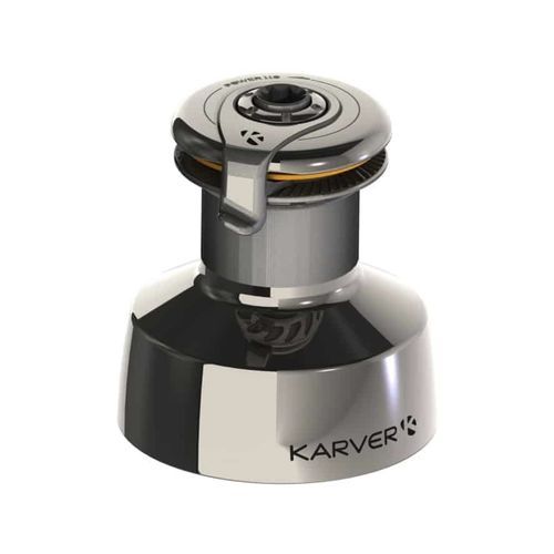 Winch 4 vitesses - KPW110 - KARVER SYSTEMS - en inox / pour voilier de régate / pour sailing-yacht