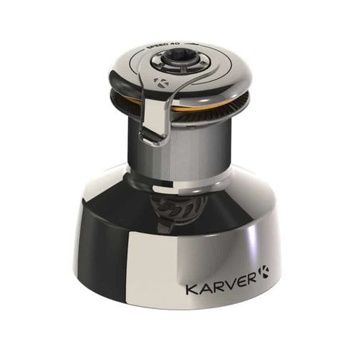 Winch 4 vitesses - KSW40 - KARVER SYSTEMS - en inox / pour voilier de régate / pour sailing-yacht