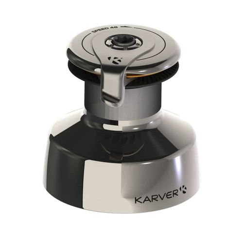 Winch 4 vitesses - KSW46 - KARVER SYSTEMS - en inox / pour voilier de régate / pour sailing-yacht