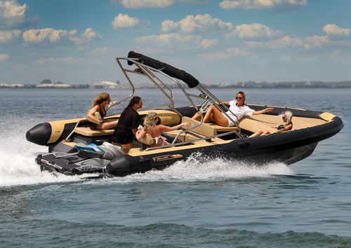Bateau pneumatique propulsion par jet-ski - Z7 HEVO LINE  - SEALVER - semi-rigide / de sport / multiusage