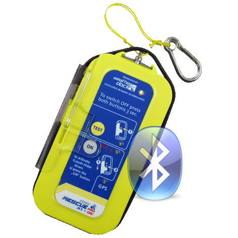 Émetteur pour navire - A040 easyRESCUE-PRO (BT) - Weatherdock AG - alarme homme à la mer